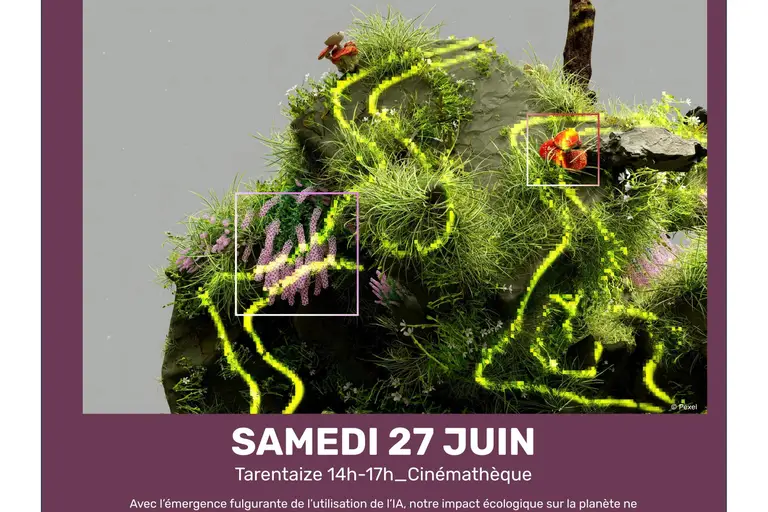 Conférence « Intelligence artificielle et écologie », à la Cinémathèque de Saint-Étienne à Saint-Étienne