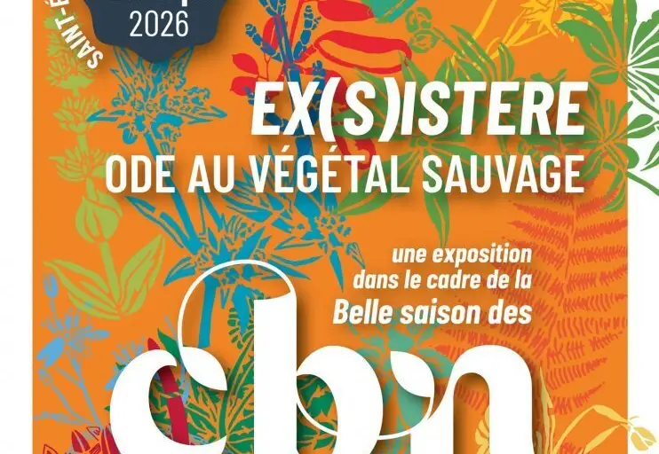 Ex(s)istere, une ode au végétal sauvage - expo extérieure à la Cité du design à Saint-Étienne